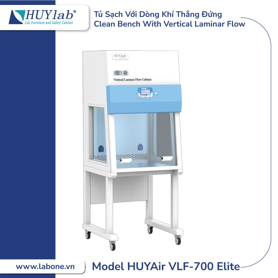 Tủ Sạch Với Dòng Khí Thẳng Đứng