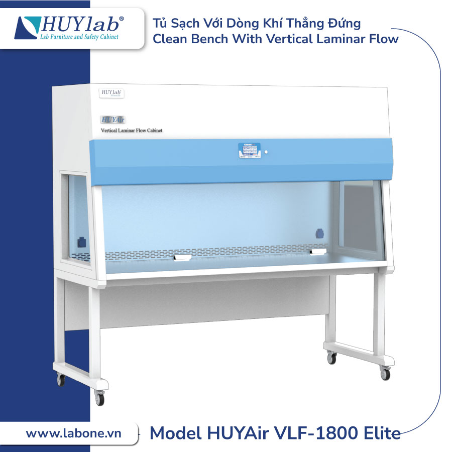 Tủ Sạch Với Dòng Khí Thẳng Đứng