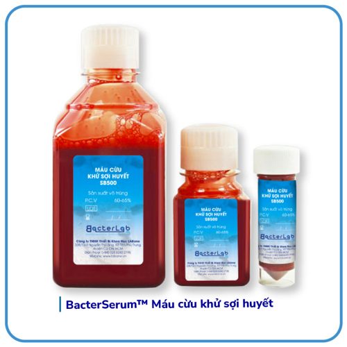 BacterSerum™ Máu cừu khử sợi huyết, 100mL