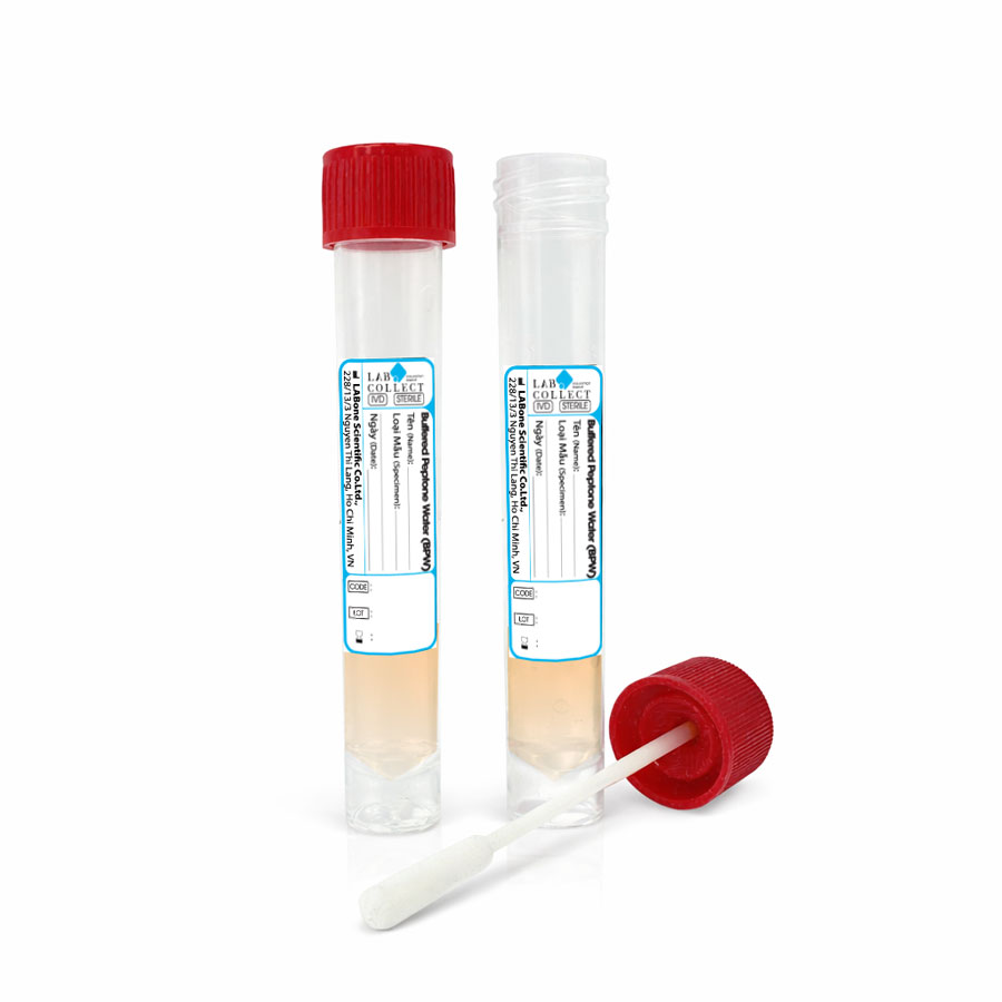 SwabCollect™ Buffered Peptone Water (BPW) + Neutralizing Buffer, 1mL