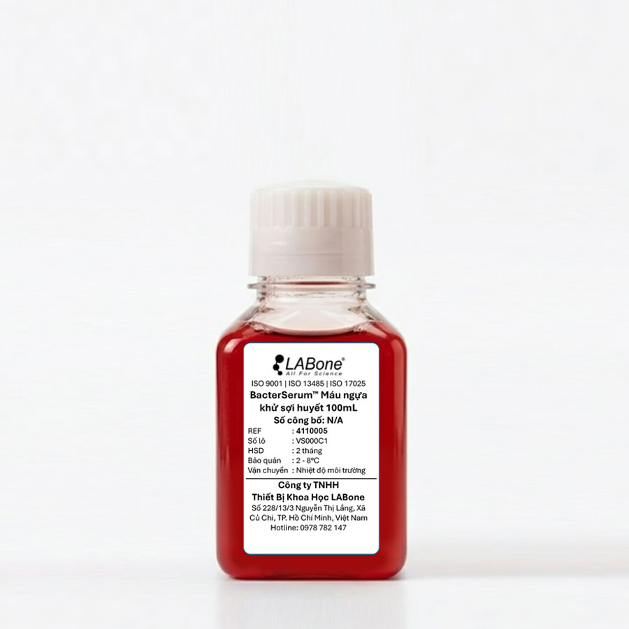 BacterSerum™ Máu ngựa khử sợi huyết, 100mL