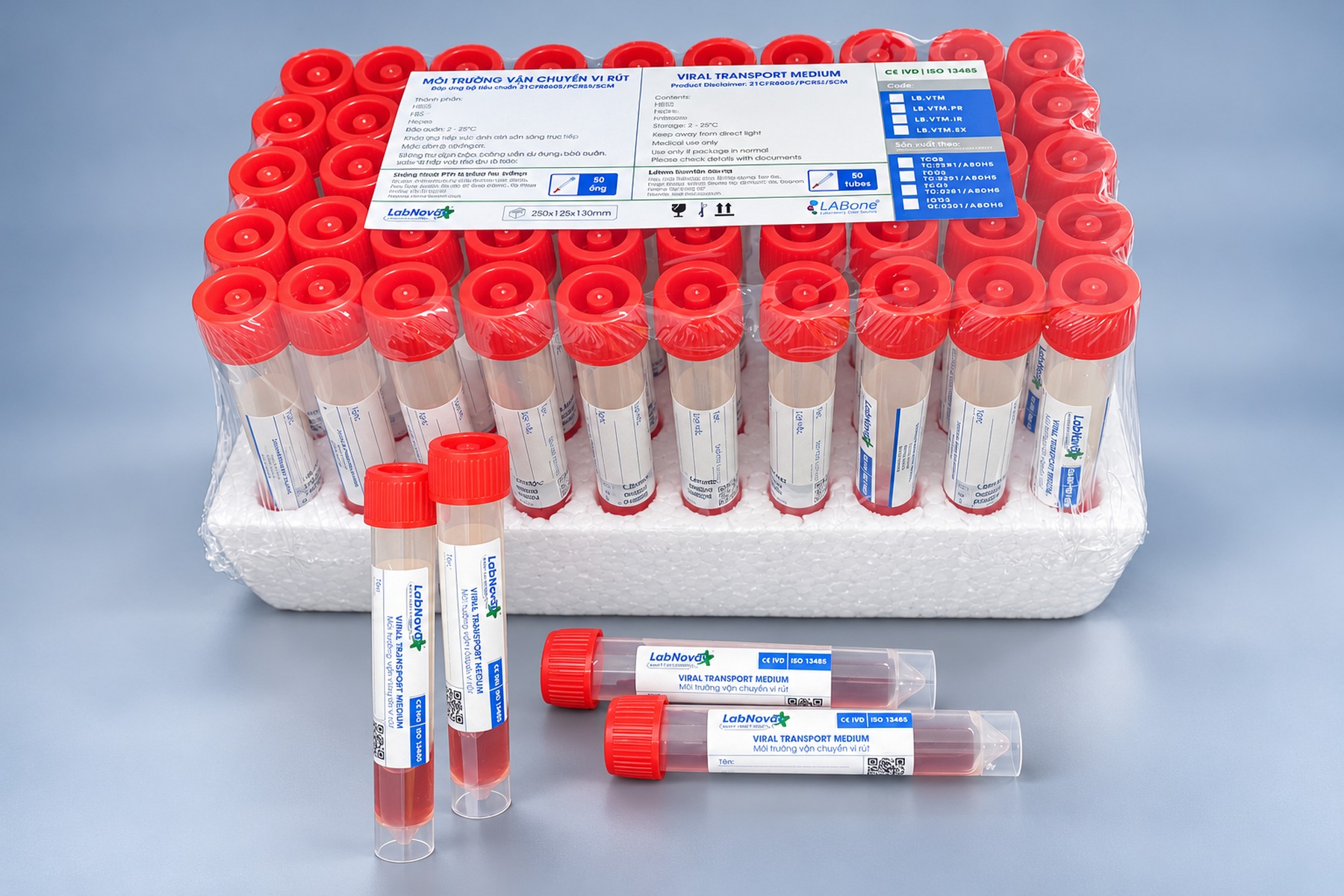 BacterTube™ Phosphate Buffered Saline(PBS), 1ml